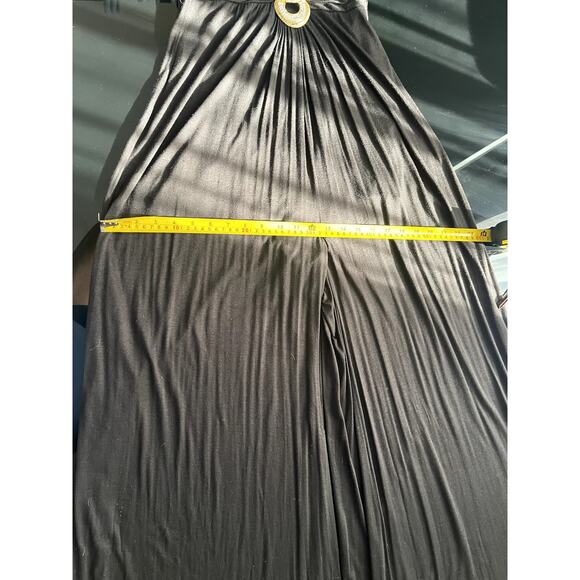 XOXO Black Wide-Leg Sleeveless Jumpsuit - Picture 6 of 8